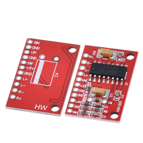 Red board PAM8403 ultra mini digital amplifier board, small amplifier board