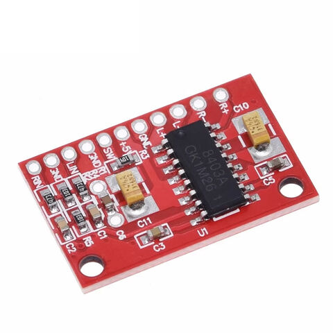 Red board PAM8403 ultra mini digital amplifier board, small amplifier board