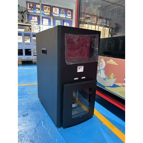 Touchpad-gesteuerter, multifunktionaler Smoothie-Kiosk: Geräuscharmer, hochproduktiver 24/7-SB-Frischfrucht-Verkaufsautomat mit Mixer