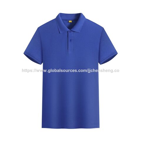 Hochwertige Golf-Poloshirts aus Baumwolle mit individuellem Logo, übergroße Pullover, kurzärmelige, einfarbige, schlichte Strick-Poloshirts für Herren
