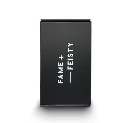Cajas de cartón negro reciclado con logotipo personalizado para envío de ropa de alta calidad - Embalaje de papel personalizado para envíos de moda