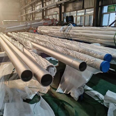 Tubos de Aço Inoxidável Sch20 de 4 Polegadas - Tubulação de Aço Inoxidável - Tubos de Aço Inoxidável 304 316