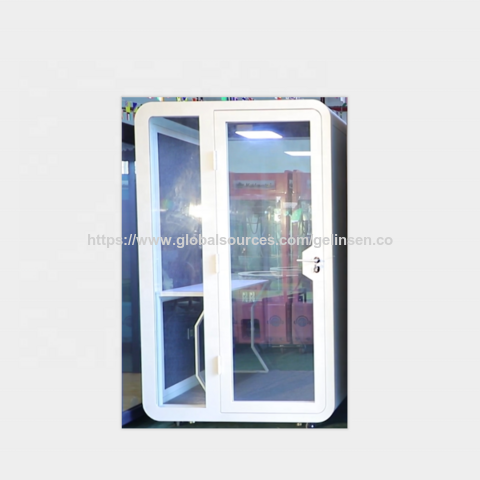 Nueva Cabina Telefónica Insonorizada de Diseño para Oficina - Cabina Acústica para Reducción de Ruido en Oficinas