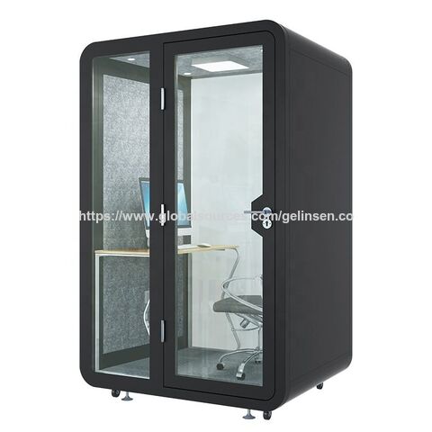 Nueva Cabina Telefónica Insonorizada de Diseño para Oficina - Cabina Acústica para Reducción de Ruido en Oficinas