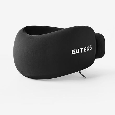 Almofada de Viagem Ortopédica de Espuma Viscoelástica para Pescoço - Suporte Cervical Essencial para Viagens de Avião e Voos Longos