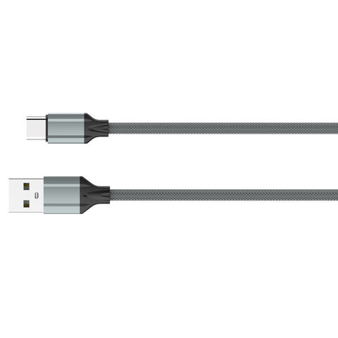 Cable USB LDNIO de 2 metros, carga rápida, cable USB trenzado de nailon LS441 micro lightning tipo C de 1/2 m - Cable de datos para transferencia al por mayor
