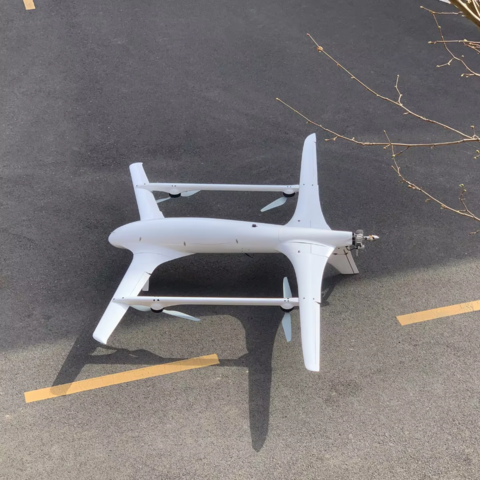 Dron Híbrido de Alcance Extendido con Evasión de Obstáculos para Transporte Seguro de Carga y Topografía Aérea