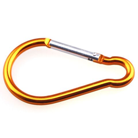 Mosquetón de Seguridad de Aluminio con Forma de Calabaza al por Mayor, Herramientas Deportivas para Exteriores, Mosquetón de Escalada
