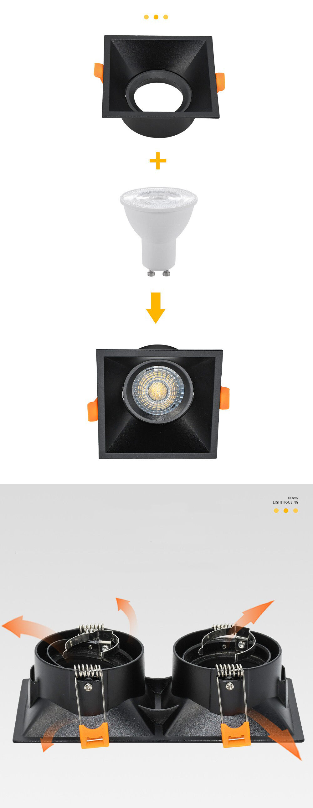 Discable For Light Etl Certified Anti-glare Dimmable Cob Downlight - China Wholesale ...