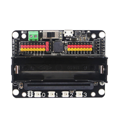 لوحة توسعة Microbit: Robotbit V2.0 برمجة بايثون لطلاب المدارس الابتدائية والثانوية