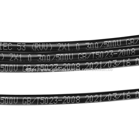 Câble Électronique UL CE UL, Fil UL, Câble Flexible RVV avec Conducteur en Cuivre et Isolation/Blindage PVC/PE RVVP