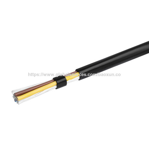 Câble blindé multiconducteur RVVP 2/4/6/8/10 conducteurs Câble électrique de commande de signal RVVP Câble blindé Câble flexible Câble et fil RVV