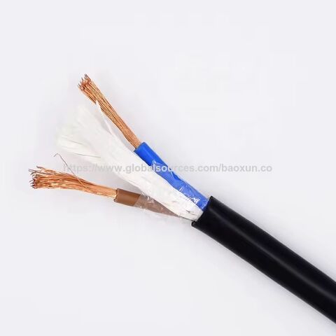 Câble blindé multiconducteur RVVP 2/4/6/8/10 conducteurs Câble électrique de commande de signal RVVP Câble blindé Câble flexible Câble et fil RVV