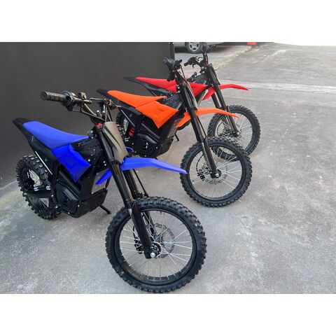 Fábrica China Pit Bike 48V 3000W 21AH Off Road 14"/12" o 17"/14" Motos de cross Freno Hidráulico Velocidad Máxima 55KM/h Dirt Bike OEM