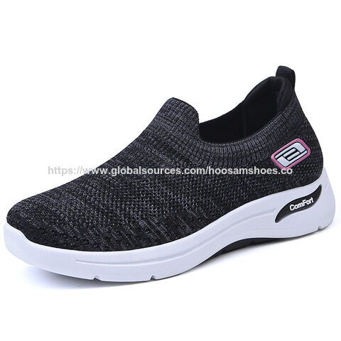 Breathable Shoes Womens Slip On Tennis Shoes Amazon Women's