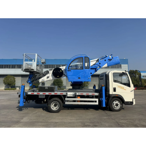 Plateforme de Travail Aérien Premium HOWO 20-33m avec Échelle Hydraulique et Flèche Isolée pour Maintenance et Construction Sécurisées des Services Publics