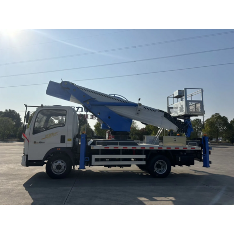 Plateforme de Travail Aérien Premium HOWO 20-33m avec Échelle Hydraulique et Flèche Isolée pour Maintenance et Construction Sécurisées des Services Publics