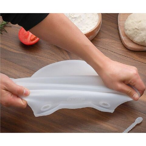 Bag Mixer for Bread Pastry Pizza, Reusable Food-Grade Silicone Bag, Multifunctional Dough Bag Mixer