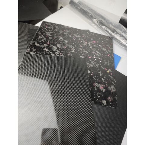 Hochwertige Kohlefaserplatte, 3K Twill- oder Leinwandbindung mit 100% glänzender Oberfläche, Premium-Carbonprodukt, 2,5*400*500mm