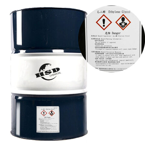 Hochreines Monoethylenglykol MEG CAS 107-21-1 | Wichtigster Rohstoff für PET-Harze