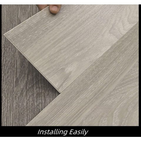 Großhandel Luxus Anti-Rutsch 100% Virgin Loose Lay Vinyl Fliesen Planke Wasserdicht Kundenspezifische 4mm 5mm SPC Bodenbelag Planke