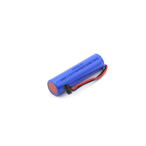 Bateria de íon de lítio 18650MP 3.7V 2000mAh 1S1P para micro robô, brinquedo infantil