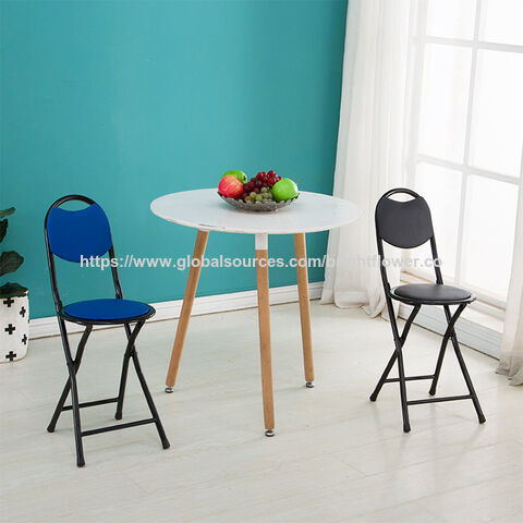 Cadeira Dobrável Colorida de Novo Design para Sala de Reuniões, Banqueta para Escritório em Casa, Jardim, Festa, Escritório, Atacado, Cadeira Dobrável de Metal