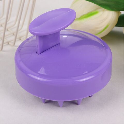 Fashionable Silicone Shampoo Brush with Scalp Massage Feature Hair Washing Comb and Bath Spa Scalp Massager