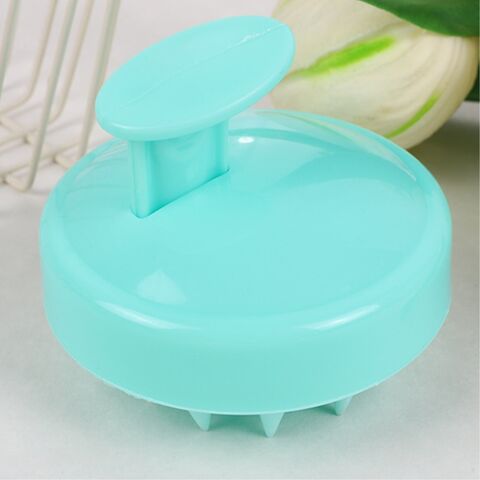 Fashionable Silicone Shampoo Brush with Scalp Massage Feature Hair Washing Comb and Bath Spa Scalp Massager