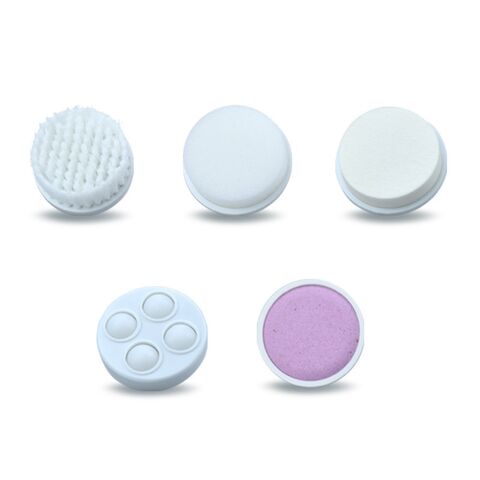 5 in 1 Face Wash Cleaner Body Cleaning Set Brush Spin Facial Cleaning Brush Massager