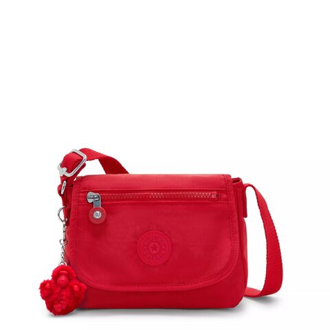 Mini Bolsa Transversal Estampada Sabian com Zíper e Tecido com Certificação GRS