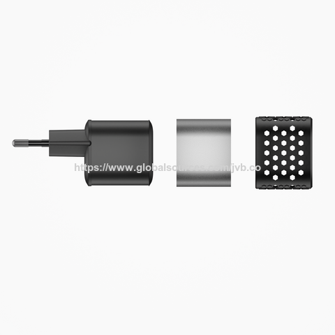 Chargeur Rapide Pliable GaN5 2 Ports, Bloc de Charge USB C Double 65W Type C pour Ordinateur Portable MacBook Pro