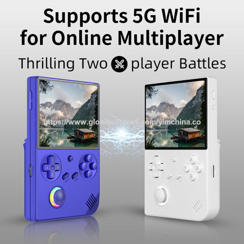 Anbernic RG40XXV Neue Videospielkonsole mit 16 Millionen RGB-Lichteffekten, Multimedia-Funktionen, Dual-Card-Slots und Wi-Fi
