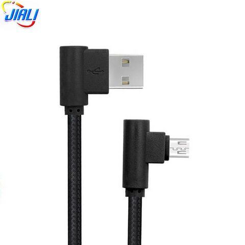 Nuevo Cable Micro USB de 1m y 90 Grados Especial para Juegos Móviles