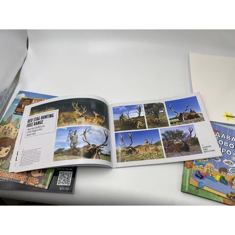 خدمة طباعة كتب احترافية عالية الجودة ورخيصة مع طباعة UV موضعية، طباعة كتالوجات وكتيبات مخصصة بغلاف ورقي وطباعة كتب غير لامعة ناعمة