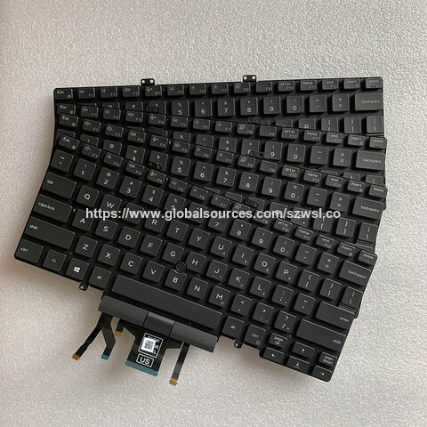 لوحة مفاتيح لابتوب بإضاءة خلفية ومؤشر للـ Latitude 5411 5410 P98G 03J9FC PK132FB2A00 DLM18G73USJ698 - قطعة غيار عالية الجودة لأجهزة اللابتوب