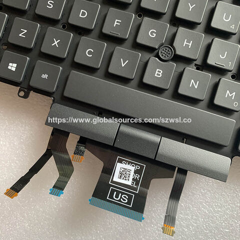 لوحة مفاتيح لابتوب بإضاءة خلفية ومؤشر للـ Latitude 5411 5410 P98G 03J9FC PK132FB2A00 DLM18G73USJ698 - قطعة غيار عالية الجودة لأجهزة اللابتوب
