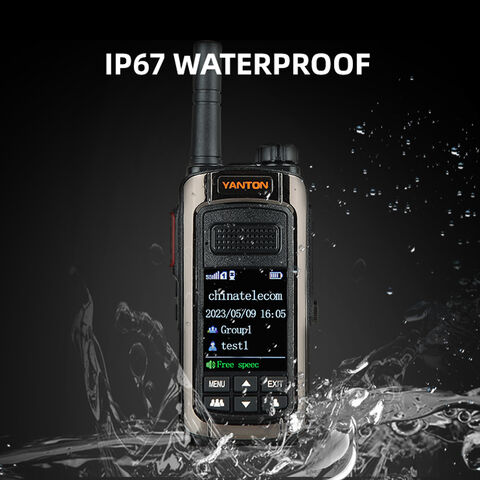 Radio POC con red IP 4G LTE, alcance de 100KM 200KM 5000KM, Walkie Talkie GSM global de largo alcance