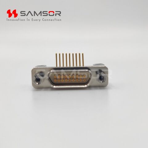 Conector Eléctrico Micro Rectangular de Alta Velocidad de 18 Núcleos Serie HJ30J, Ángulo Recto, para Placa de Circuito Impreso HJ30J-18ZKW de Alta Calidad