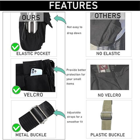 Mochila de lona, bolsa de ombro transversal, bolsa vintage para laptop, bolsa hobo grande com vários bolsos para homens e mulheres