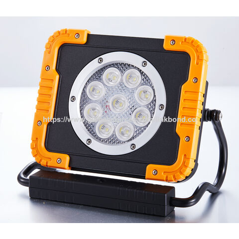Lampe de travail LED rechargeable avec fonction de banque d'alimentation