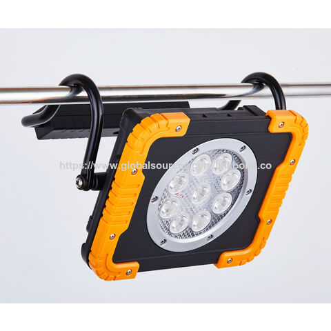 Lampe de travail LED rechargeable avec fonction de banque d'alimentation