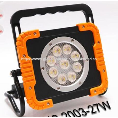 Lampe de travail LED rechargeable avec fonction de banque d'alimentation