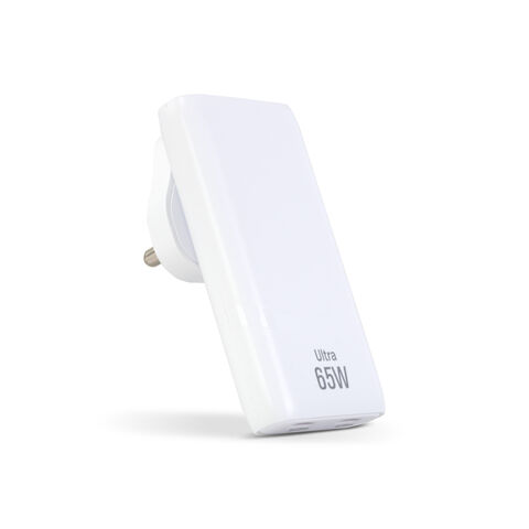 ODM & OEM 65W Slim Ladegerät 2* USB C Schnelllade-Wandladegerät für enge Räume verfügbar