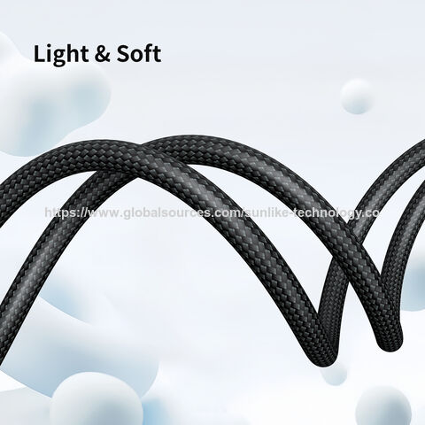 Wholesale, OEM, ODM, USB 4 Gen 2 5m Full-Function Cable, Superior Shielding,Lightweight & Flexible,High-Speed,4K 60Hz video output