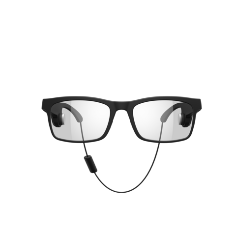 2025 new design bone conduction hearing aid glasses for deaf