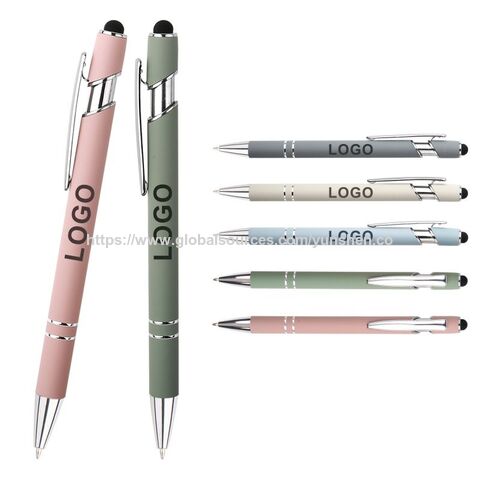Bolígrafo promocional de escritura a mano para negocios, grabado, regalo personalizado con logotipo, bolígrafo clásico con logotipo, superventas