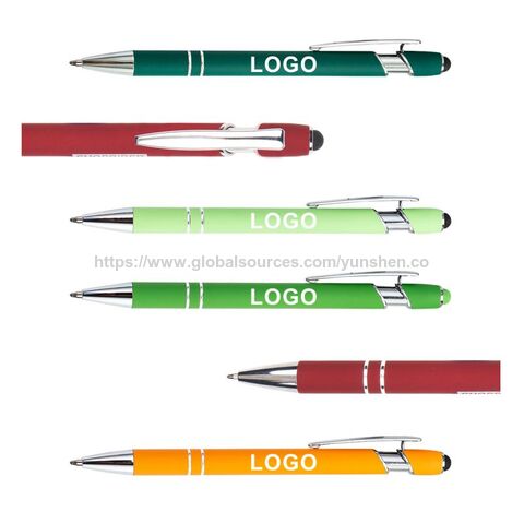 Bolígrafo promocional de escritura a mano para negocios, grabado, regalo personalizado con logotipo, bolígrafo clásico con logotipo, superventas