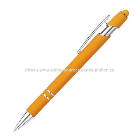 Bolígrafo promocional de escritura a mano para negocios, grabado, regalo personalizado con logotipo, bolígrafo clásico con logotipo, superventas