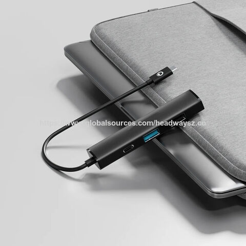 4-in-1 USB-C HUB mit 4K*2K HDTV Konverter, USB 3.0 Datentransfer und USB-C PD-Aufladung